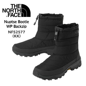 �U �m�[�X�t�F�C�X THE NORTH FACE �u�[�c �����Y �k�v�V �u�[�e�B �E�H�[�^�[�v���[�t �o�b�N�W�b�v Nuptse Bootie WP Backzip ���S NF52577 KK TNF�u���b�N �R�[�f���� �T�[�����C�g �o�b�N�W�b�v �E�B���^