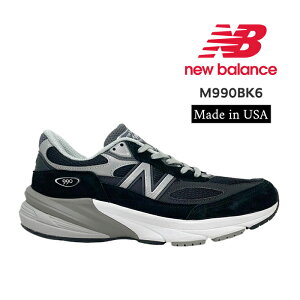 j[oX M990BK6 990 V6 Xj[J[ new balance Y DCY made in USA ubN BLACK  i AJ V[Y C CtX^C [Jbg FUELCELL ʋ ʊw ₷ ₷