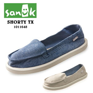 �yOUTLET�z �X���b�|�� ���f�B�[�X SANUK �T�k�[�N SHORTY TX �V���[�e�B�[ SIDEWALK SURFERS 1011648 �V���[�Y �X���b�v�I�� ������� ������ �؂��� �t���b�g �y�V