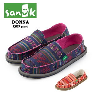 �yOUTLET�z �X���b�|�� ���f�B�[�X SANUK �T�k�[�N DONNA �h�i SIDEWALK SURFERS SWF1002 �V���[�Y �X���b�v�I�� ������� �� ������ �؂��� �t���b�g �y�V ��������