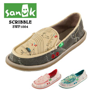 Xb| fB[X SANUK Tk[N SCRIBBLE XNu SIDEWALK SURFERS SWF1004 V[Y XbvI    ؂ yV 