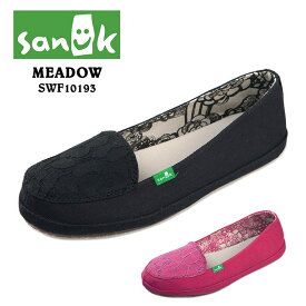 【5％OFFクーポン】 スリッポン レディース SANUK サヌーク MEADOW SIDEWALK SURFERS SWF10193 シューズ スリップオン おしゃれ 秋 冬 楽天 送料無料