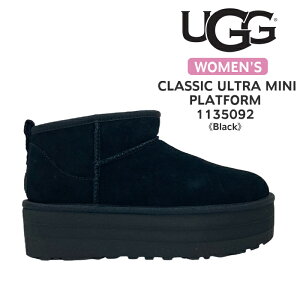 AO UGG u[c fB[X 1135092 CLASSIC ULTRA MINI PLATFORM NVbN Eg ~j vbgtH[ V[gu[c CHESTNUT BLACK `FXibg ubN uE XG[h [g EVA o[ 