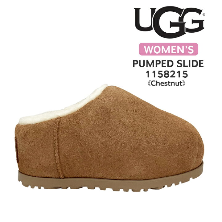 楽天市場】アグ UGG スリッポン レディース 1158215 PUMPED SLIDE 