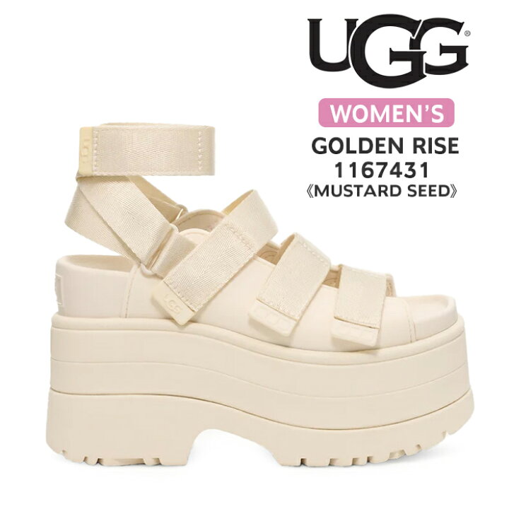 楽天市場】アグ UGG サンダル レディース 1167431 W GOLDENRISE 