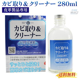 カビ取り&クリーナー 280ml カビ取りクリーナー 皮革製品専用 カビ取り剤 エスケー化研 プロ仕様 革製品 カビ除去 カビ防止 汚れ取り お手入れ 送料無料