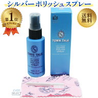 【楽天1位】 タウントーク シルバーポリッシュスプレー 50ml 銀製品 シルバーアクセサリー用クリーナー …