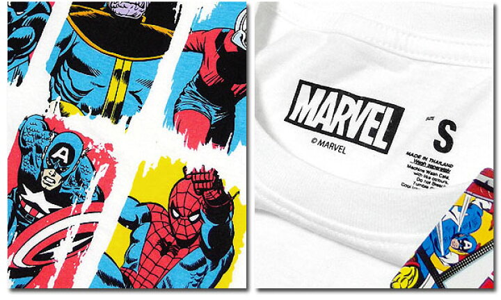 楽天市場 マーベル キャラクター ロゴ ｔシャツ 半袖 スパイダーマン アイアンマン ハルク プリント Marvel アメコミ Tシャツ グッズ メンズ 白 ホワイト Eversoul Plus 公式 メンズ通販