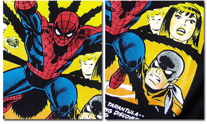 楽天市場 スパイダーマン マーベル ｔシャツ 半袖 プリント キャラクター Marvel アメコミ Tシャツ グッズ メンズ キャラクター 黒 ブラック アベンジャーズ Eversoul Plus 公式 メンズ通販