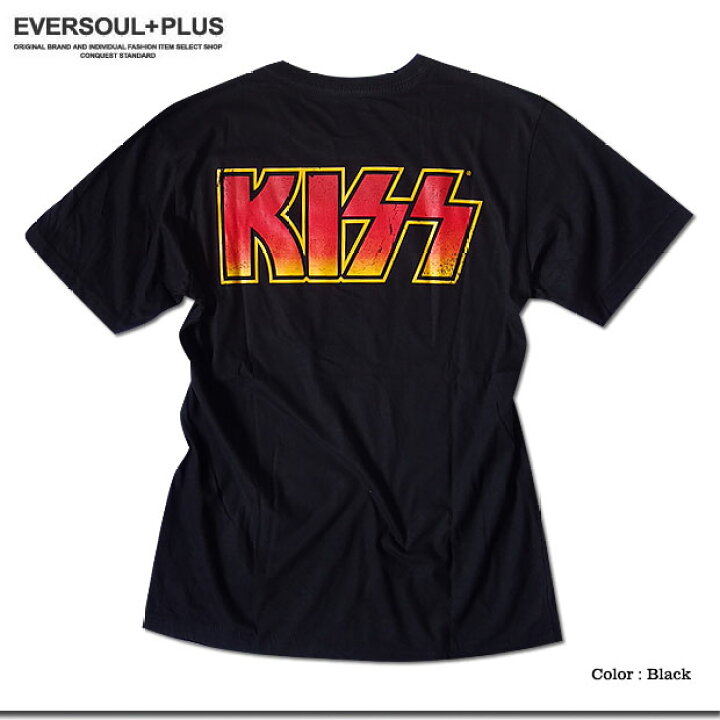 楽天市場】【KISS APPAREL 正規品 】kiss Tシャツ メンズ キッス 半袖 