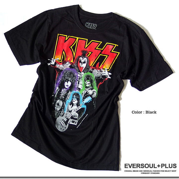 楽天市場】【KISS APPAREL 正規品 】kiss Tシャツ メンズ キッス 半袖 