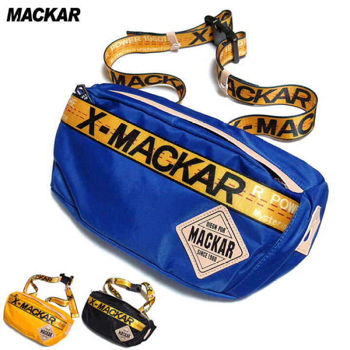 楽天市場 Mackar ボディバッグ ウエストバッグ ヒップバッグ メンズ スマホ バッグ おしゃれ 自転車 かっこいい ブランド ブラック ブルー イエロー Eversoul Plus 公式 メンズ通販