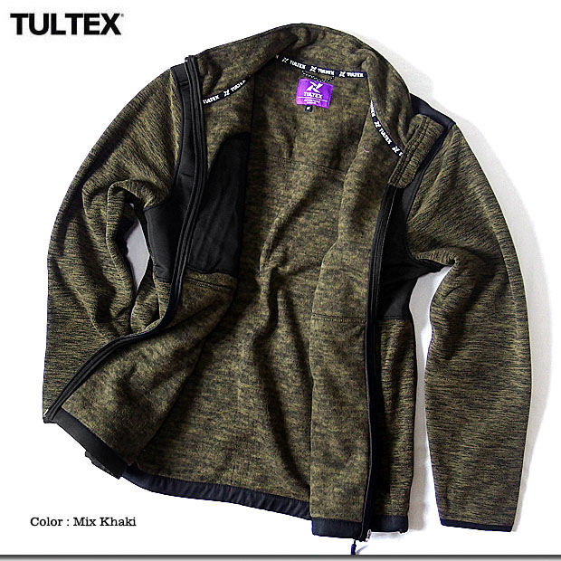 TULTEX フリースジャケット メンズ フリース ジップアップ ブルゾン ジャケット 春 秋 冬 3L アウトドア 防寒 暖かい ウォーキング  大きいサイズ 胸ポケット | EVERSOUL PLUS 公式 メンズ通販
