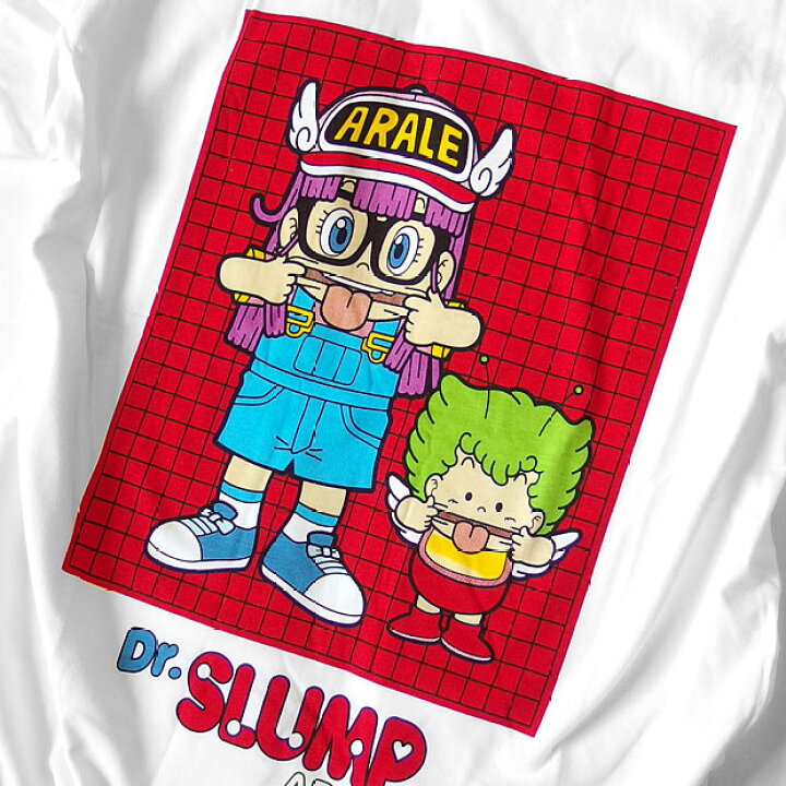 楽天市場 ドクタースランプ アラレちゃん ｔシャツ メンズ ガッちゃん プリント アニメ 半袖 ホワイト 白 キャラクター 可愛い 原宿系 Otaku あられちゃん Eversoul Plus 公式 メンズ通販