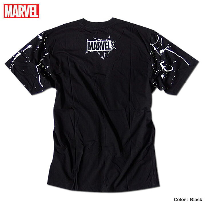 楽天市場】マーベルTシャツ メンズ スパイダーマン tシャツ ペイント 
