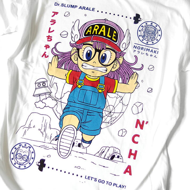 楽天市場 ドクタースランプ アラレちゃん ｔシャツ メンズ オボッチャマン プリント アニメ 半袖 ホワイト 白 キャラクター 可愛い 原宿系 Otaku あられちゃん Eversoul Plus 公式 メンズ通販