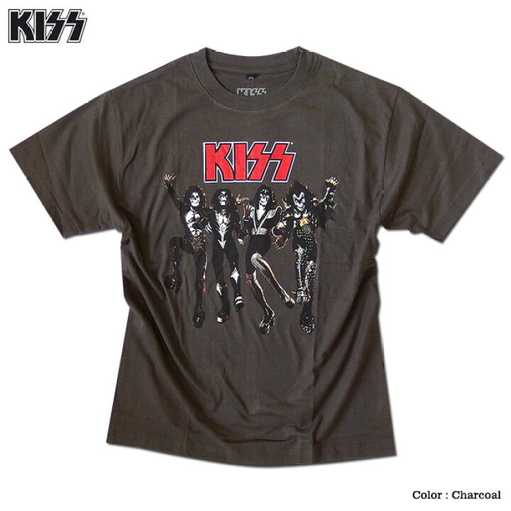 楽天市場】【 KISS APPAREL 正規品 】 キッス スカル Tシャツ ワイド 