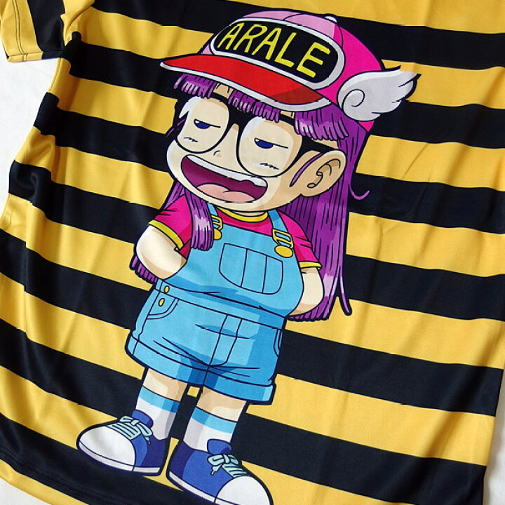 割り引き 美品 Drスランプ アラレちゃん 半袖tシャツ ドクタースランプ 総柄 キャラクター サイズl Www Everyeventguide Com