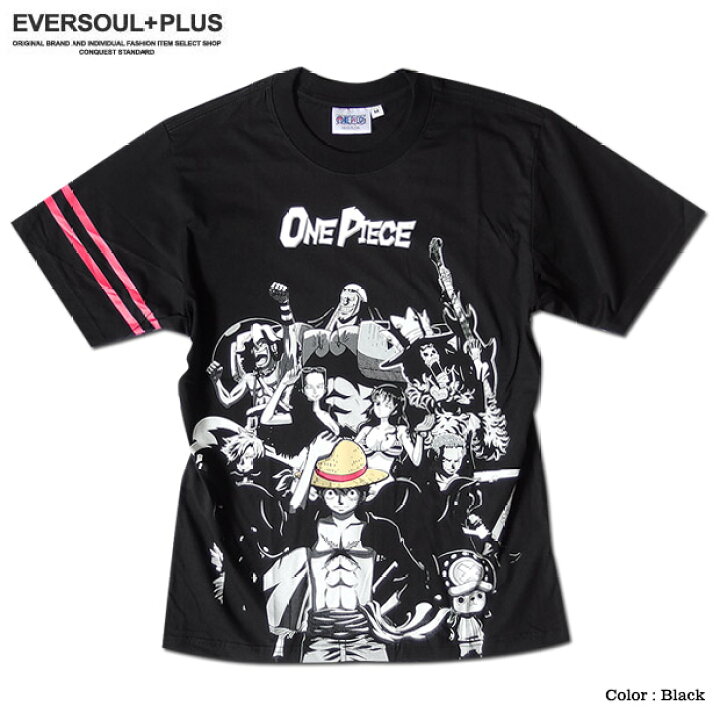 楽天市場 ワンピース Onepiece ルフィ Tシャツ サンジ ゾロ ナミ ロビン チョッパー ブルック フランキー ウソップ メンズ アニメ グッズ 原宿系 麦わら海賊団 プリント 海外モデル Eversoul Plus 公式 メンズ通販