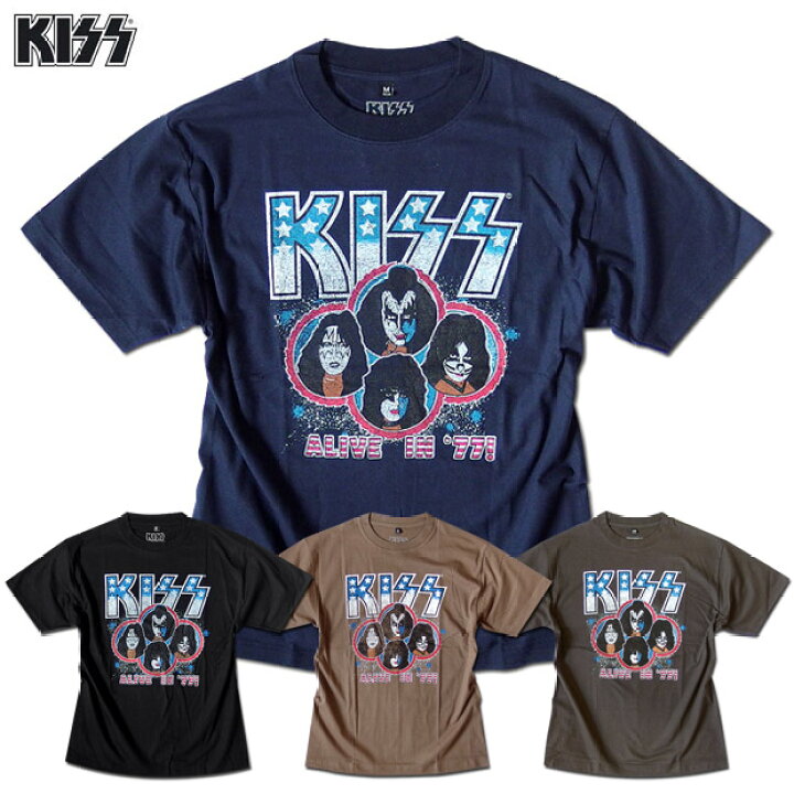 楽天市場 Kiss Apparel 正規品 キッス ｔシャツ ワイドシルエット オーバーサイズ ビッグtシャツ メンズ プリント バンド 半袖 メンバー バンドtシャツ グッズ 大きいサイズ Eversoul Plus 公式 メンズ通販