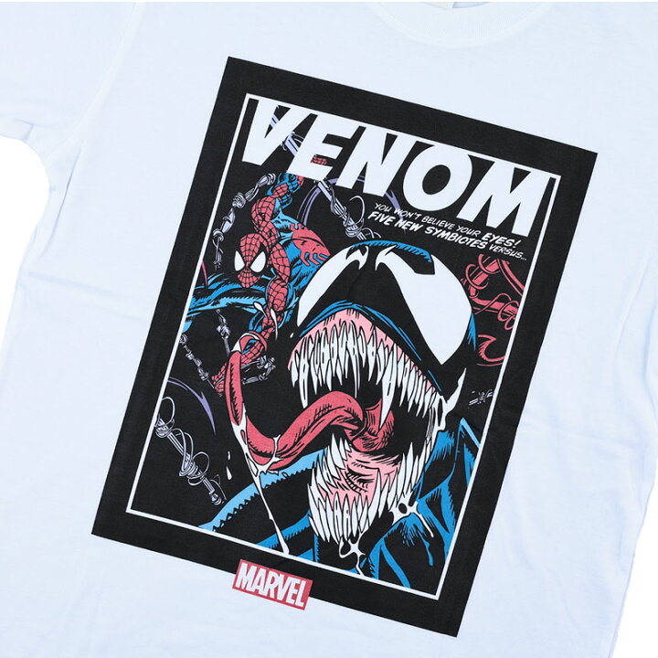 楽天市場】ベノム マーベル Tシャツ 半袖 スパイダーマン ヴェノム  