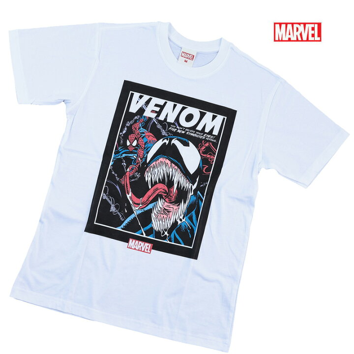 楽天市場】ベノム マーベル Tシャツ 半袖 スパイダーマン ヴェノム  