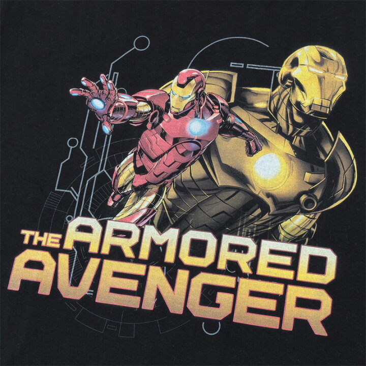 楽天市場】MARVEL マーベル Tシャツ アイアンマン tシャツ メンズ 半袖 