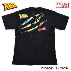 【クロネコゆうパケット便で送料無料】X-MEN エックスメン MARVEL マーベル Tシャツ 半袖 プリント ウルヴァリン キャラクター AVENGERS メンズ アベンジャーズ レディース アメコミ tシャツ アイアンマン グッズ ダンス 黒 ブラック 誕生日プレゼント ペアルック