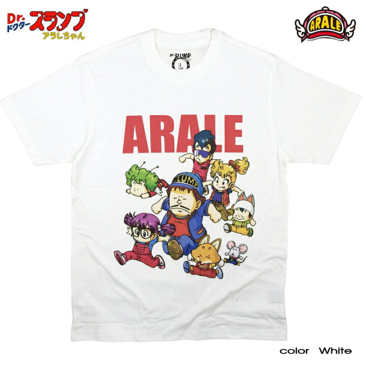楽天市場】ドクタースランプ アラレちゃん Tシャツ メンズ あられ 