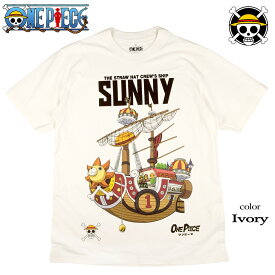 ONE PIECE Tシャツ ワンピース ルフィ サンジ ゾロ ナミ ロビン チョッパー ブルック フランキー ウソップ メンズ アニメ グッズ レディース 麦わら海賊団 サニー号 ドクロ 海外モデル 父の日 誕生日プレゼント ペアルック 日本未発売インポート商品【メール便送料無料】