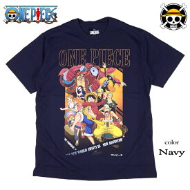 ONE PIECE Tシャツ ワンピース ルフィ サンジ ゾロ ナミ ロビン チョッパー ブルック フランキー ウソップ メンズ 半袖 アニメ グッズ レディース 麦わら海賊団 ドクロ サニー 海外モデル 誕生日プレゼント ギフト ペアルック 日本未発売インポート商品【メール便送料無料】