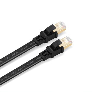 �y0.5m�z ������ CAT8 �t���b�g LAN�P�[�u�� 26AWG 40Gbps 2000MHz �J�e�S���[8 �C���^�[�l�b�g �c���܂�h�~ PS5 Xbox���ɑΉ�