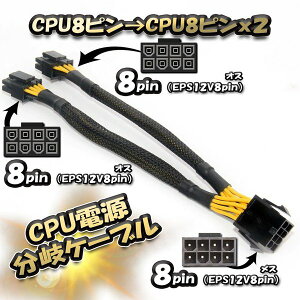 CPUd 8s  CPU 8sx2 EPS12V8pin P[u 20cm yǗԍ9z