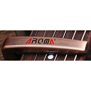 【AROMA AC-21】【商品コードNo.2】BRASS 高品質上位モデル  ウクレレ ギター カポ エレキ アコギ