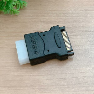 SATA �[�q�� IDE �[�q�� �ϊ��A�_�v�^�[ SATA 15Pin (�I�X) �� IDE 4Pin (���X) �ϊ� �A�_�v�^�[ �R�l�N�^