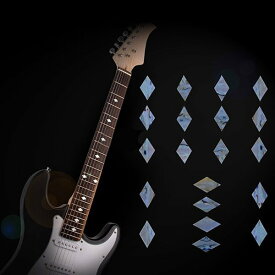 ギター指板フレットボードステッカー【ダイヤフレット】フレッドマーカーがあると、演奏時にも大変便利です。