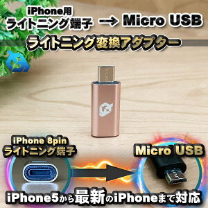 iPhonep CgjO P[u }CNUSB [q  ϊA_v^[ x1 ysNz֗ iPhone CgjOP[u Micro USB[q Ȃǂɐڑ ׂ A_v^[