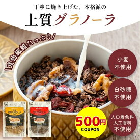 【500円クーポン】グラノーラ 200g 大容量 メープル カカオ ダイエット 置き換え 腸活 食物繊維 シリアル 2/3/4袋セット