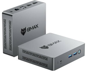 Bmax �~�jPC�y2026�ŐV�E���K����EN4500 �ő�2.8GHz mini pc�zWin11 Pro 8GB DDR4+256GB SSD (PCle4.0 �Ή��\) ���^�f�X�N�g�b�v �É�32dB�E�ȓd��6W