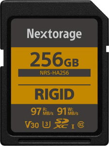 Nextorage ���{���[�J�[ UHS-I U3 V30 256GB SDXC SD�J�[�h Class10�ϏՌ� IP68 NRS-H�V���[�Y