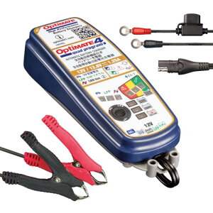 TECMATE(�e�b�N���C�g) �o�C�N�p�[�d�� �I�v�e�B���C�g4 �N�A�b�h�v���O����/Optimate �ԗ��P�[�u���t