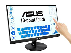ASUS �^�b�`���j�^�[ 21.5�C���` 75Hz ���j�^�[ Eye Care �f�B�X�v���C IPS FHD HDMI 1.4 VT229H