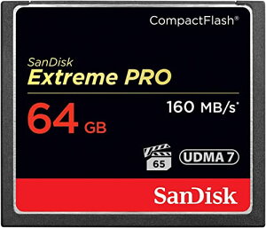 �T���f�B�X�N Extreme PRO CF 160MB/S 64GB