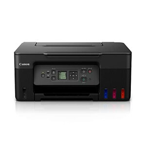 Canon �v�����^�[ ����e�ʃM�K�^���N���� A4�J���[�C���N�W�F�b�g�����@ G3370 �u���b�N �e�����[�N���� 2022�N���f�� ����