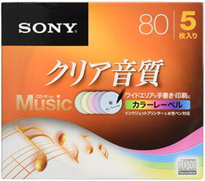 �\�j�[ CD-R �I�[�f�B�I 5���p�b�N 5CRM80HPXS