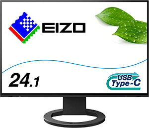 EIZO FlexScan EV2485-BK (24.1�^/1920×1200/�t���[�����X���j�^�[/�A���`�O���AIPS/���ڌy��/�u���b�N