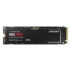 Samsung 980 PRO 2TB PCIe Gen 4.0 x4 (最大転送速度 7000MB/秒) NVMe M.2 (2280) 内蔵