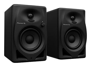 Pioneer DJ 4�C���` 2way�A�N�e�B�u���j�^�[�X�s�[�J�[ DM-40D (Black)