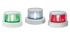 KOITO [ 小糸製作所 ] LED小型船舶用船灯3個セット 白灯、舷灯(緑・紅) ボディ色:ホワイト ML-SET-W