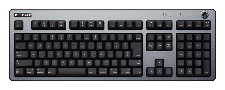 楽天市場】REALFORCE R3 キーボード ハイブリッド フル 45g Mac用配列 